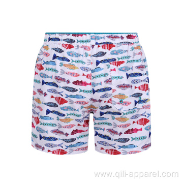 Printed Swimwear Men Swim Trunks Beach Leisure Shorts